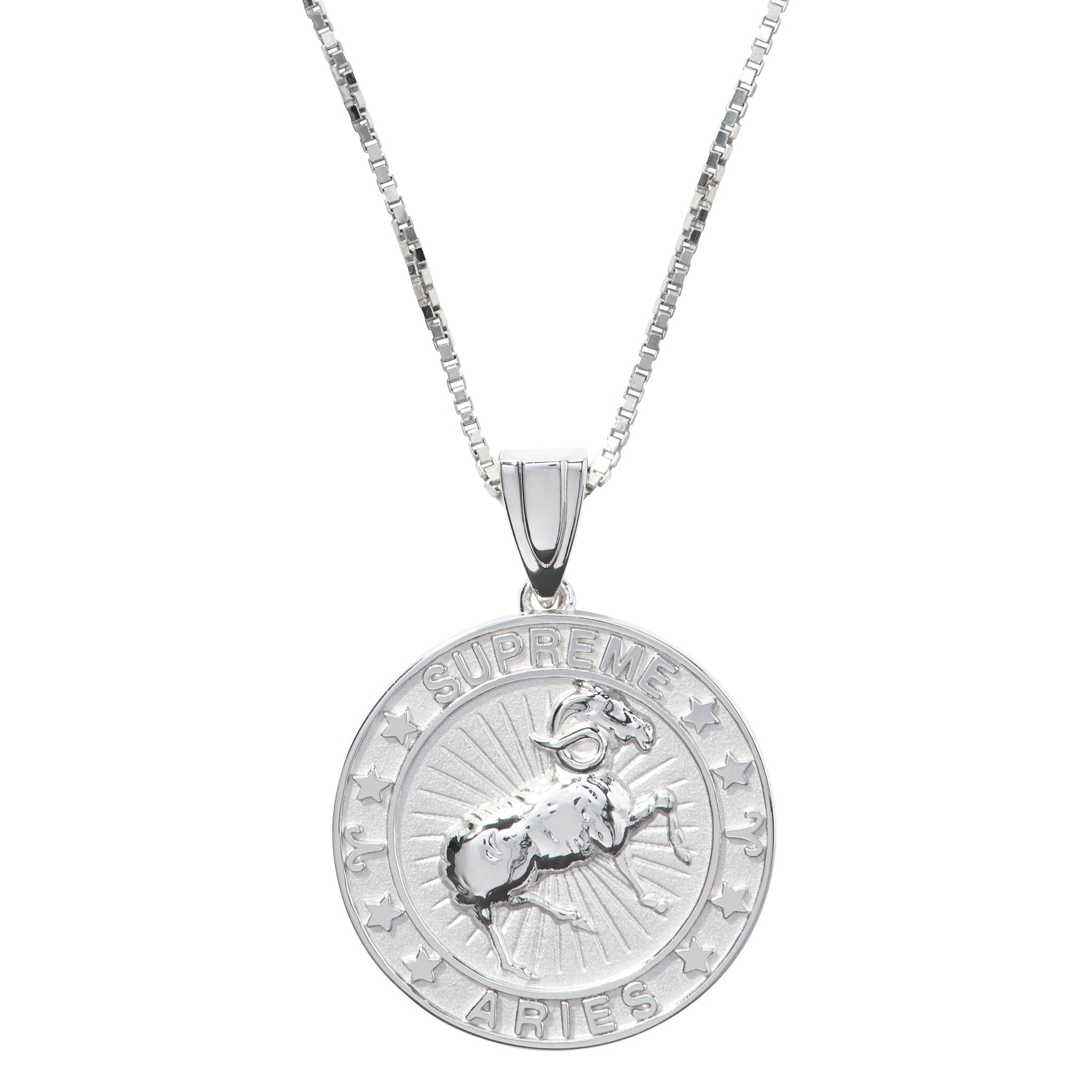 Supreme®/Jacob&Co Sterling Silver Zodiac Pendant view 30